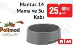 POLİMOD MANTUS 14 MAMA VE SU KABI